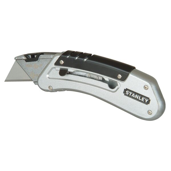 STANLEY QuickSlide Sportmesser 0-10-810 - ergonomischer Metallkorpus, geformt für maximale Kraftübertragung - Attraktives Design – Bild 2