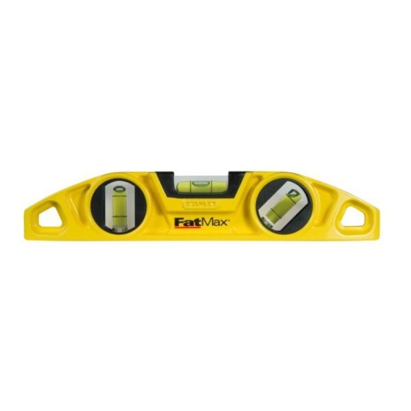 STANLEY FatMax 0-43-603 Torpedo Wasserwaage 3 Libellen magnetisch 22 cm – Bild 2