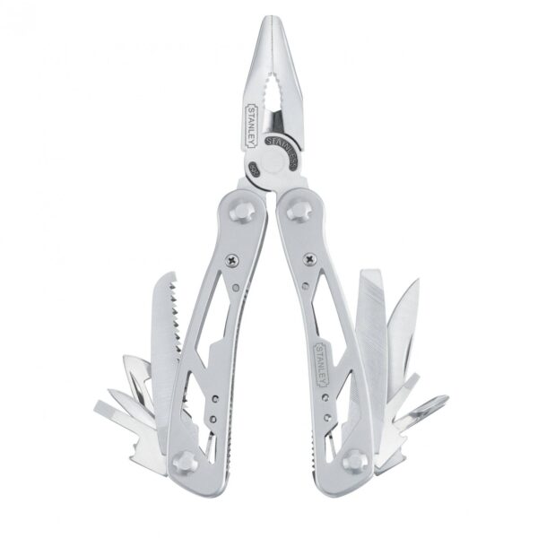 STANLEY 0-84-519 Multi Tool 12 in 1 rostfrei + Gürteltasche – Bild 2
