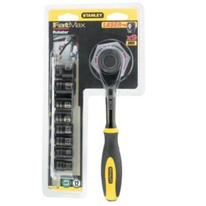 STANLEY FatMax Rotator Umschaltknarre mit Steckschlüsseln 3/8" - 9-teilig