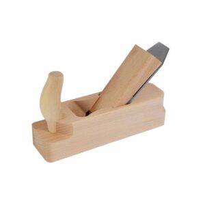Hawe Doppelhobel 0348.0, Doppelhobeleisen aus Rotbuche, Schreiner, Holzbau, 45 Grad Neigung, 48mm