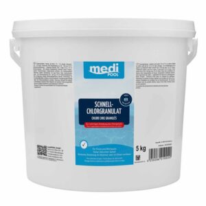 mediPOOL Schnell-Chlor Granulat Chlorgranulat Aktivchlor Poolreinigung Poolpflege