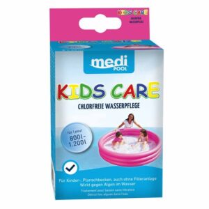 mediPOOL Wasserpflege chlorfrei KIDS CARE 5x 50 ml, Algenschutz, Kinderpoolpflege, Poolpflege