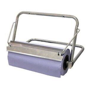 FRONTTOOL Wandhalter für Putzrolle, Wandhalterung f. Papierrollen bis 38cm Breite