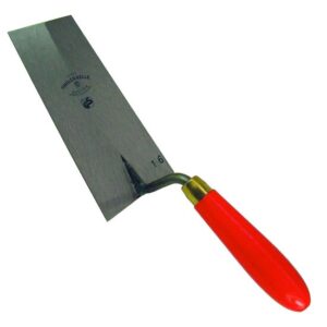 HaWe Berner Putzkelle 085.14 Maurerkelle Stuckateurkelle Kelle Mauerkelle 140 mm mit rotem Holzgriff