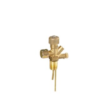 GOK Gasflaschenventil für Kleinstflaschen 425g - Ventil R 3/8'' links LH-KN