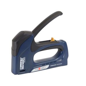 HaWe Handtacker 0953.0 Rapid, Tacker mit 3-Stufen-Schlagkraftregulierung für Klammern und Nägel