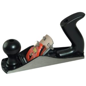 STANLEY 1-12-033 Putzhobel, Hobel - mit glatter Sohle - Maße Eisen 210 x 44 mm