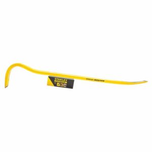 Stanley Brecheisen FatMax 1-55-513 - Federstahl, Nagelzieher, Kuhfuß, Nageleisen, geschliffene Fläche 76 cm Klaue
