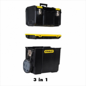 STANLEY 1-70-326 Mobile Workcenter 3 in 1 (abnehmbare Werkzeugbox)