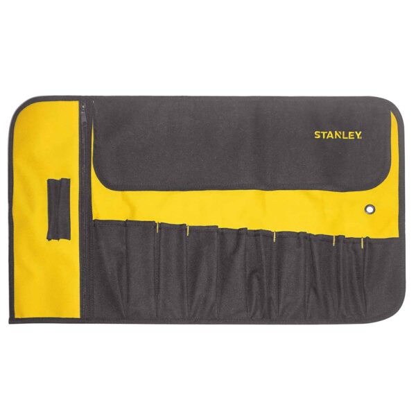 STANLEY Rolltasche 1-93-601 - Werkzeugtasche mit 12 Fächern - Werkzeugrolltasche aus Nylon – Bild 2