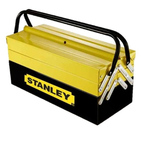 STANLEY 1-94-738 Cantilever Werkzeugkasten Metall, Werkzeugkiste - 208x208x450mm – Bild 2
