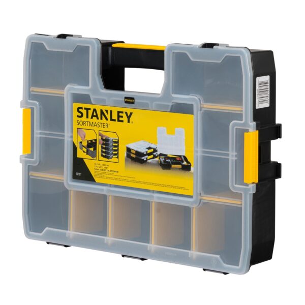 STANLEY Organizer SortMaster 1-94-745, Sortimentskasten, Kleinteilemagazin stapelbar – Bild 2