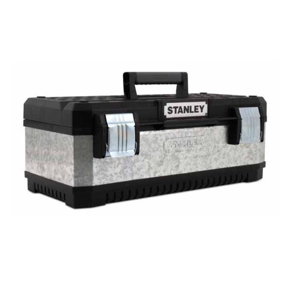 STANLEY 1-95-619 Werkzeugbox Metall-Kunststoff (galvanisiert) - 584 x 293 x 222 mm – Bild 2