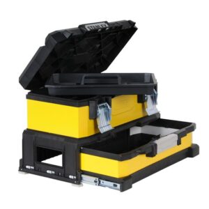 STANLEY 1-95-829 Werkzeugbox Metall-Kunststoff inkl. Schublade - 545 x 280 x 335 mm