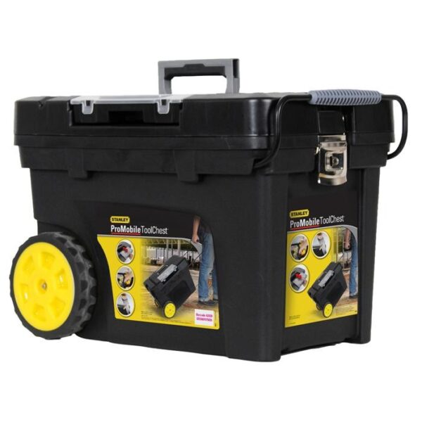 STANLEY Mobile Montagebox 1-97-503 - Werkzeugbox Toolbox 53 Liter - auf Rollen – Bild 2