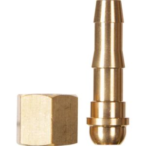Schlauchtülle mit Überwurfmutter 1/4'' rechts