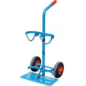 Flaschenwagen Gasflaschenwagen Vollgummi Reifen 2 x 10l Flaschen