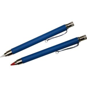 Bleispitz Schweißmarker Markierstift Profi-Marker Schweißer-Set Markierungsstifte rot weiß 17-teilig