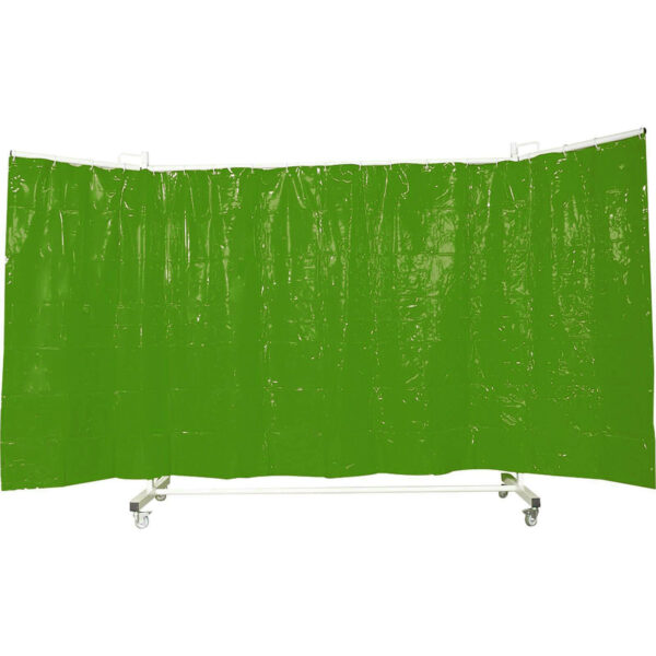 CEPRO Omnium Schweißschutzwand Premium Dreiteilig, Stellwand, Trennwand, Schweißtrennwand 375 cm DIN EN ISO 25980 – Bild 2