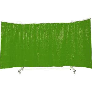 CEPRO Omnium Schweißschutzwand Premium Dreiteilig, Stellwand, Trennwand, Schweißtrennwand 375 cm DIN EN ISO 25980