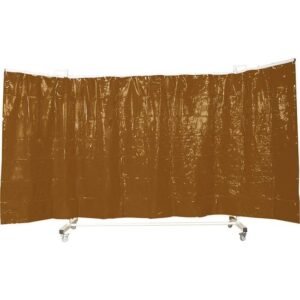 CEPRO Omnium Schweißschutzwand Premium Dreiteilig, Stellwand, Trennwand, Schweißtrennwand 375 cm DIN EN ISO 25980