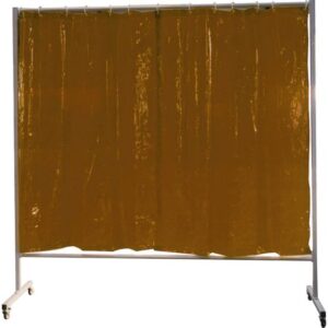 CEPRO Omnium Schweißschutzwand Premium einteilig, Stellwand, Trennwand, Schweißtrennwand 215 cm DIN EN ISO 25980