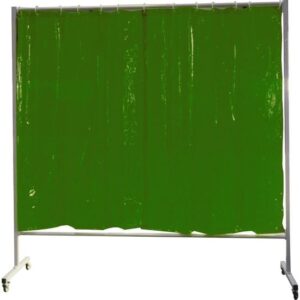 CEPRO Omnium Schweißschutzwand Premium einteilig, Stellwand, Trennwand, Schweißtrennwand 215 cm DIN EN ISO 25980