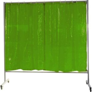 CEPRO Omnium Schweißschutzwand Premium einteilig, Stellwand, Trennwand, Schweißtrennwand 215 cm DIN EN ISO 25980