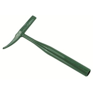 Rimag Schweißerhammer - 25002 - Pickhammer Schlackehammer Ganzstahl, DIN 5133, Grün lackiert - 450 g