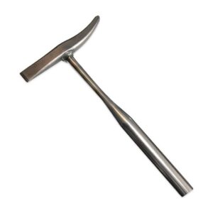 Rimag Schweißerhammer 29002 Pickhammer, Schlackehammer, Chromstahlgesenk poliert, Rostfrei - 420 g