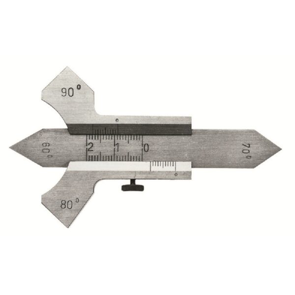 Rimag Schweißnahtlehre, Schweißnahtmesslehre, Messlehre, Messschieber 60° / 90° – Bild 2
