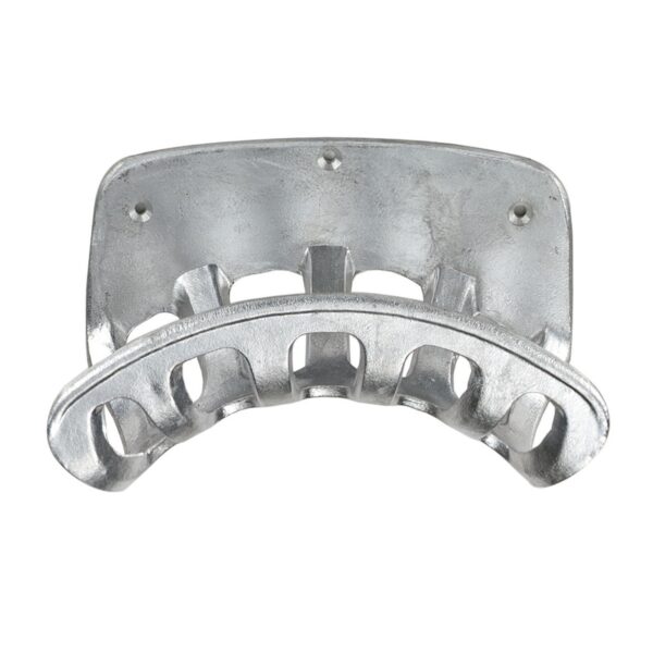 Schlauchwandhalter aus Aluminium, Wandschlauchhalter mit abgerundeter Auflagefläche, Kabelwandhalter, Maße 201 x 108 mm – Bild 2