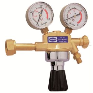 HARRIS Druckminderer Sauerstoff Druckregler - schweisser-king.de - Gas-Druckminderer - einstufig - Eingangsdruck 200 bar - 0-10 bar