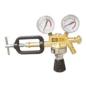 HARRIS Druckminderer Acetylen Druckregler - schweisser-king.de - Gas-Druckminderer einstufig 20 bar 0-1,5 bar