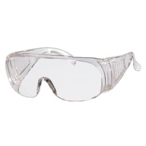 Schutzbrille Panorama Brille Überbrille für Brillenträger in Schutzstufe DIN P - 5P, kratzfest - Arbeitsschutzbrille, Arbeitsbrille