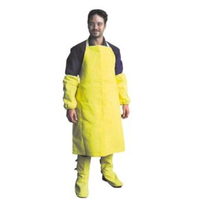 Wilpeg Schweißerschutzkleidung - Hitzeschutz Schürze, Gamasche, Armschoner Set