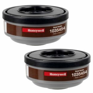 Honeywell Filter N-Serie A2 - organische Dämpfe, Bajonettanschluss, für Valuair, Premier, Optifit, MXPF, N5400 Masken - 1 Paar