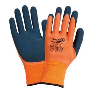 tprosafe Kälteschutzhandschuh SecuFeel Ice, wasserabweisend, flexibel, weich, reißfest, Warnfarbe