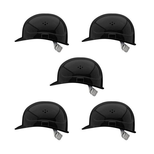 VOSS Schutzhelm INAP-Master Sets schwarz - Bauhelm inklusive 4-Punkt Gurtband-Innenausstattung mit Kinnriemenhalterung, Norm EN 397 – Bild 2