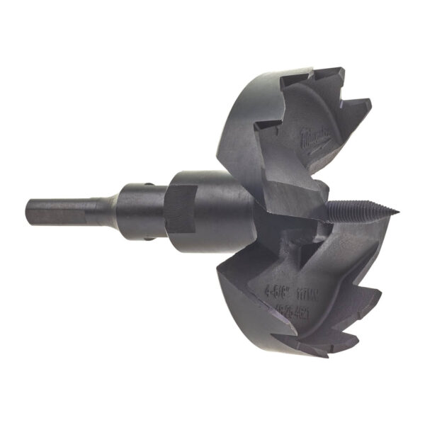 Milwaukee Forstnerbohrer, Lochbohrer, Senker, Lochfräse, 7/16" Hex Aufnahme, Innen- Außenschneiden, 76-116mm – Bild 2