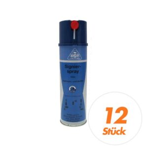 HaWe Signierspray 500 ml 12 Stück, Markierungsfarbe, Signalfarbe, Markierspray, schnell trocknend - in verschiedenen Farben