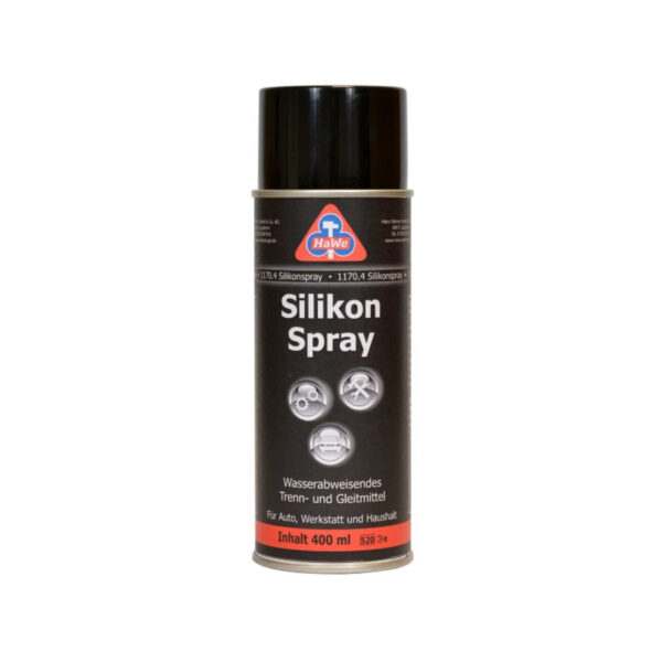 HaWe Silikonspray 400 ml, Siliconspray, Schmieröl, Schmiermittel, Gleitmittel, Schutzspray, Pflegespray – Bild 2