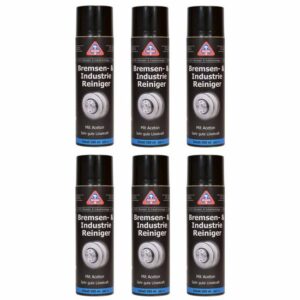 HaWe Bremsen- und Industriereiniger 6x 500 ml, Entfetter, Bremsenreiniger, Teilereiniger, Montagereiniger