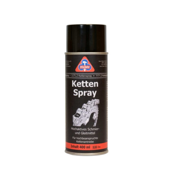 HaWe Kettenspray 400 ml, Haftschmiermittel, Sprühfett, Haftschmierstoff, Schmierfett, Haftfett – Bild 2