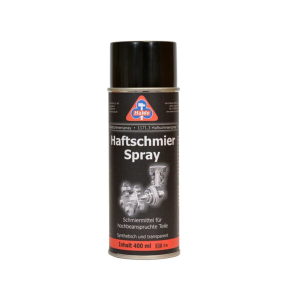 HaWe Haftschmierspray  400 ml, Haftschmiermittel, Sprühfett, Haftschmierstoff, Schmierfett, Haftfett, Kettenspray – Bild 2