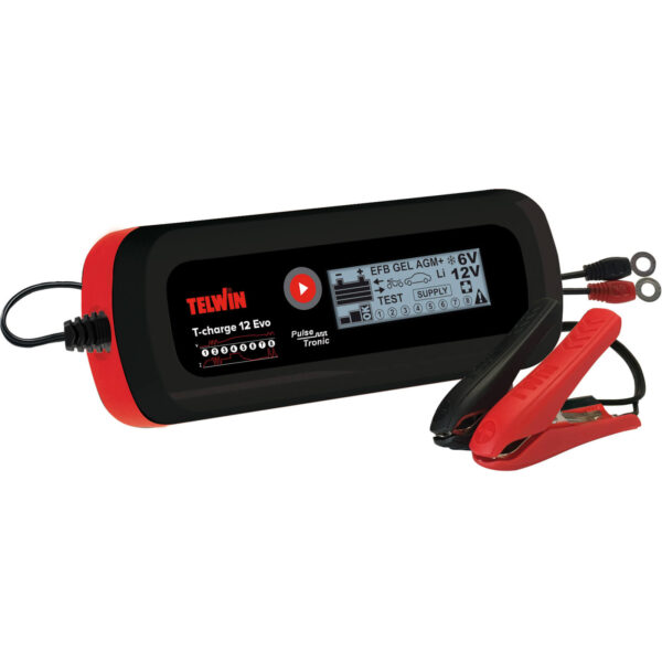 Telwin T-Charge 12 EVO PulseTronic Batterieladegerät Erhaltungsladegerät 6V 12V – Bild 2