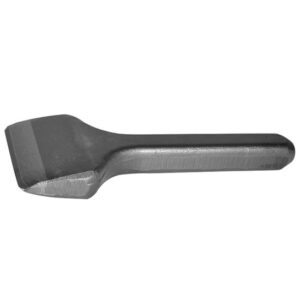 HaWe Hartmetall-Spalteisen 125180 Galabau, Pflastermeißel, Steinmetz, 80 x 200mm für kleine bis mittlere Steine