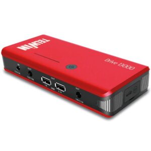 Telwin Drive 13000 3in1 12V-Lithium-Starthilfegerät Notstarter, Power Bank und LED Leuchte