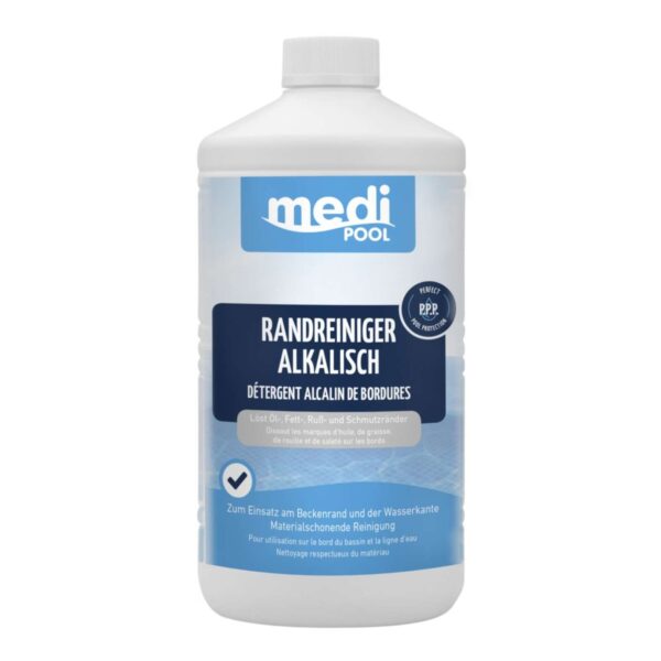 mediPOOL Randreiniger alkalisch 1L, Beckenreiniger, Poolbeckenreiniger, Fettlöser – Bild 2